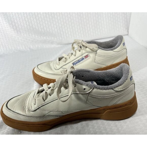 The Athlete Shoe Size 10 - Reebok Club C Bulc White Gum - Picture 4 of 15